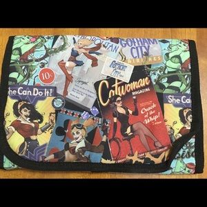DC Comics travel makeup bag